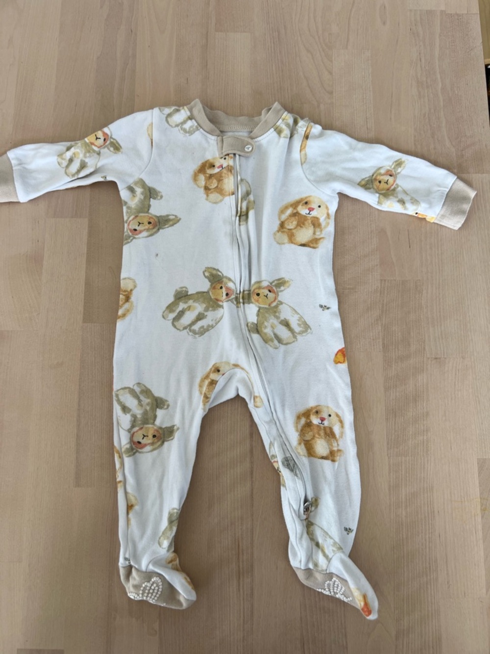 Burt’s Bees Baby Bunnies in Lamb Costumes Organic Cotton Footie Pajamas 6–9M